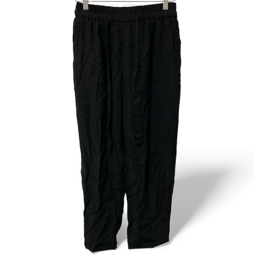 & Other Stories Paris Atelier Black Cargo-Style Pants Size US 8